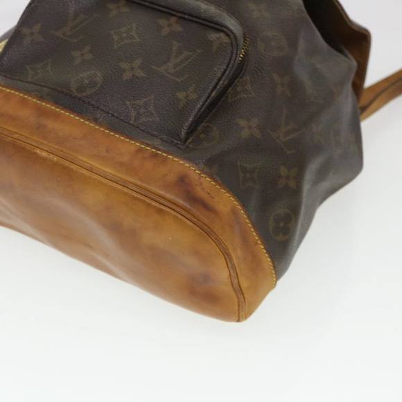 LOUIS VUITTON Monogram Montsouris MM Backpack M51136 LV Auth rd4674 - Picture 14 of 16
